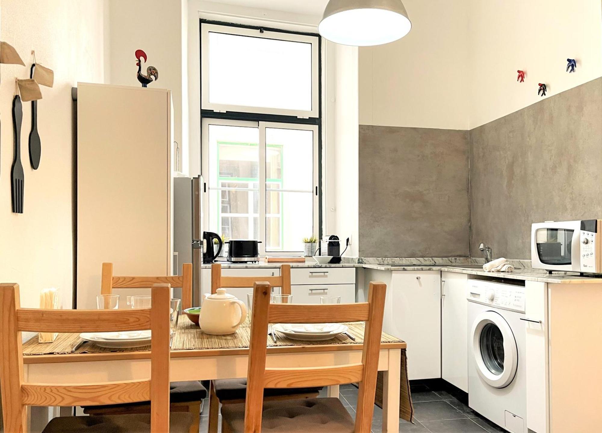 Sj2D Central Baixa New Air Conditioning Spacious And Friendly Lisboa Ngoại thất bức ảnh